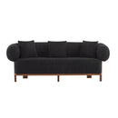 Modern Curved Arm Sofa