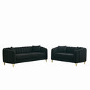 Oversized Sofa, Deep Tufted Couch