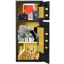 Large Double Door Coin Operated Safe, Digital Security Safe With Fireproof And Waterproof Bag