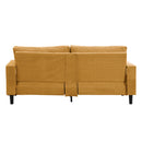 Modern Upholstered Resilience Three Seater Sofa