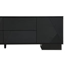 Modern TV Stand With Storage Cabinets, 4 Drawers