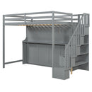 Murphy Bed With Smart Hydraulic System And Desk Design