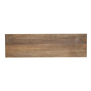 TV Cabinet With Recycle Wood 2 Door - Brown