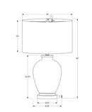 Transitional Lighting, Table Lamp - Cream