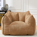 Comfortable Chenille Sofa Chairs With Highly Resilient Foam For Living Rooms And Bedrooms