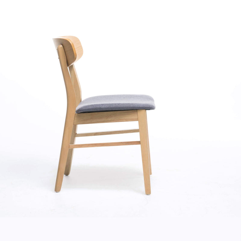 Brilliantine - Dining Chair With Cushion And Wood Frame (Set of 2)