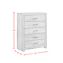 Bailey - 5-Drawer Chest - Walnut