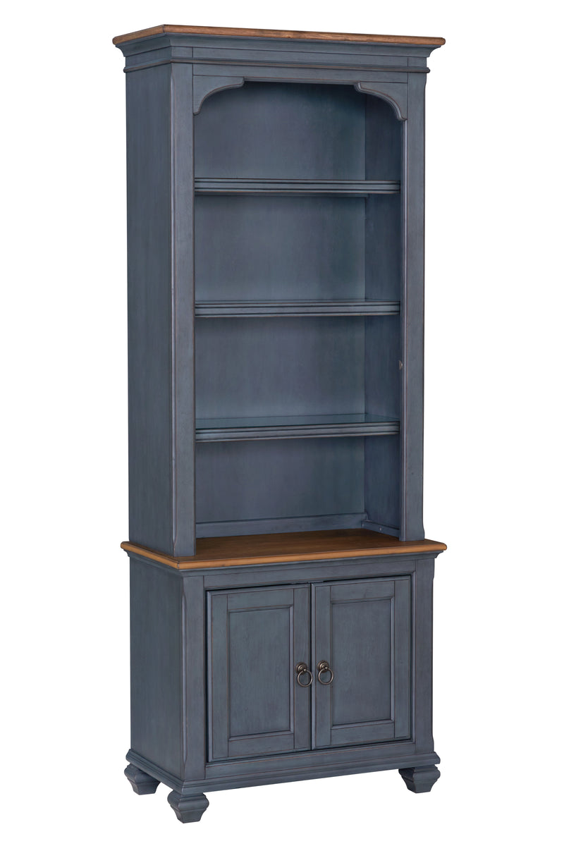 Americana - 84" Universal Pier Bookcase - Blue