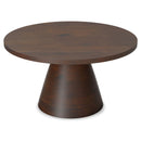 Winnie - Round Coffee Table - Walnut