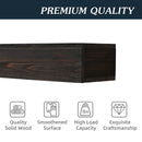 Rustic Wood Fireplace Mantel, Wall-Mounted & Floating Shelf For Home Decor