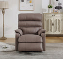 Modern Soft, Manual Recliner Chair - Brown