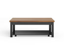 Essex - Coffee Table - Black, Whiskey