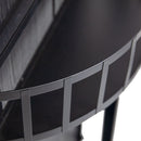 Full Length Standing Mirror, 360° Swivel Floor Mirror For Bedroom - Black