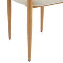 Modern Luxe Dining Arm Chair Set With Upholstery