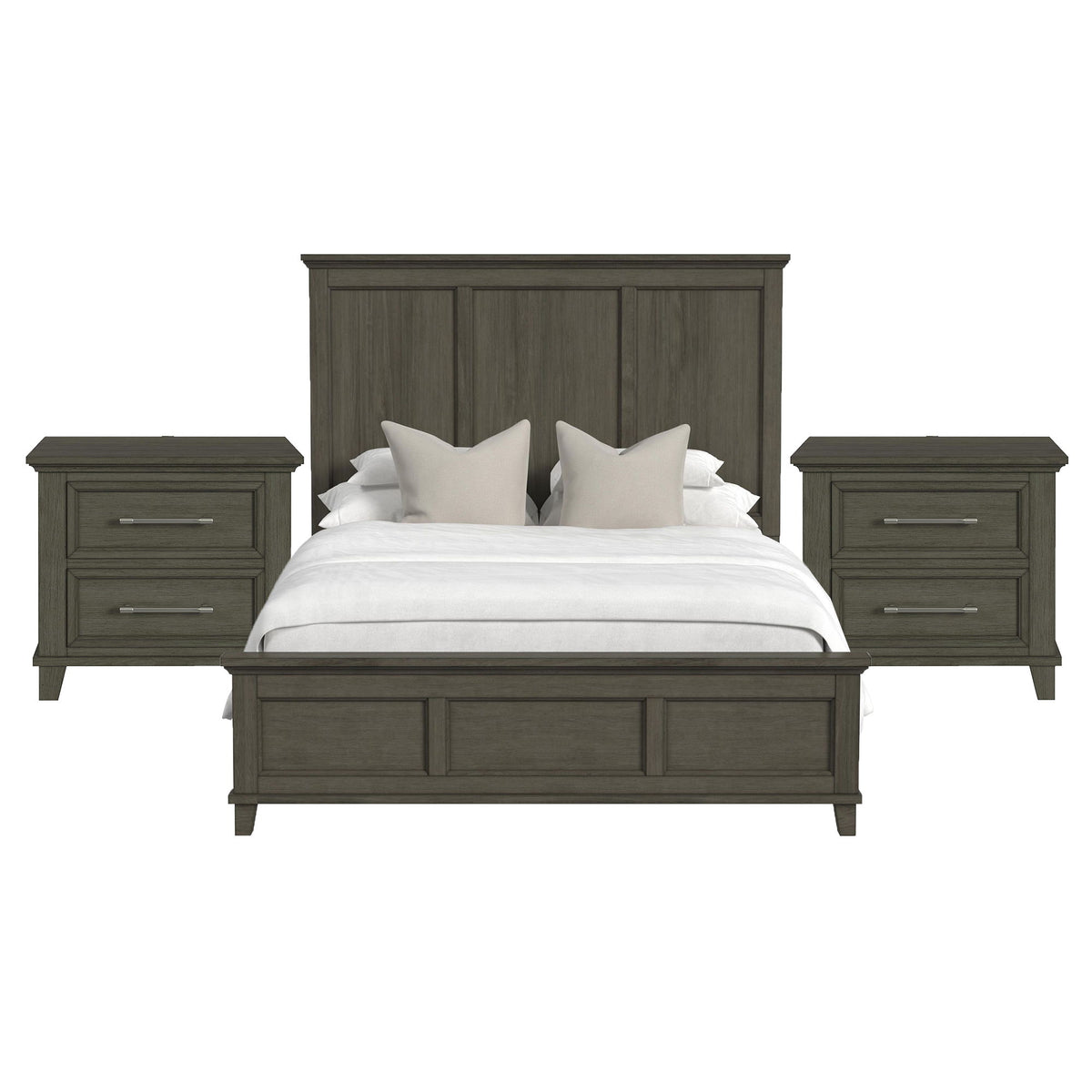 Canterbury Panel Bedroom Set in Dark Gray by Elements International, view 17
