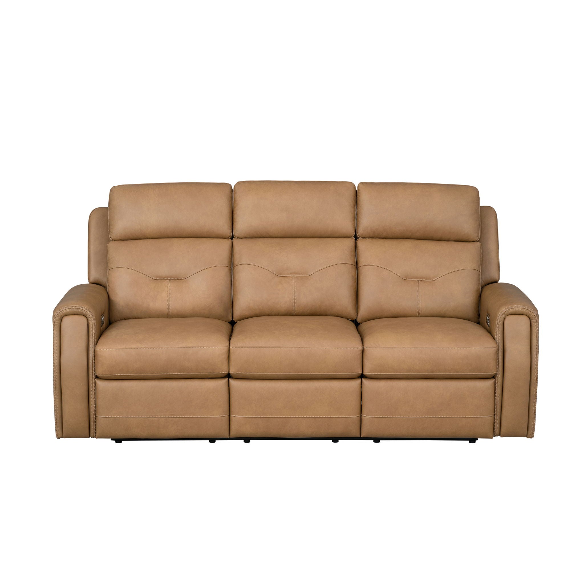 Felix - Power Reclining Sofa With Power Headrest, Lumbar, Heat & Massage