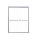 Modern Semi Frameless Double Sliding Shower Door