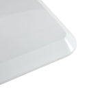 Table and chair set, modern minimalism and luxurious white rectangular pattern dining table.  Soft and comfortable dining chair, for dining room, living room, terrace and kitchen.