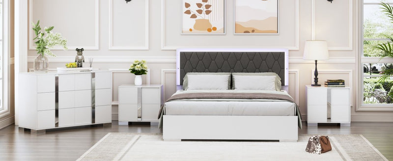 Upholstered Bedroom Set