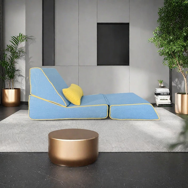 Three In One Folding Sofa, Convertible Bed, Easy To Carry Outdoors, Suitable For Living Room, Bedroom, Lounge, Outdoor