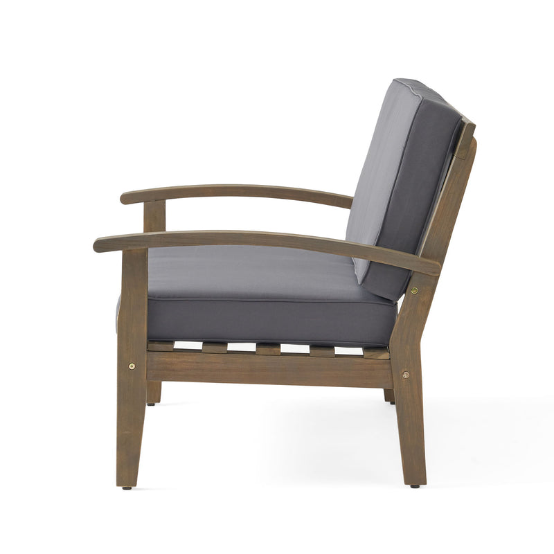 4 Person Outdoor Seating Group With Water Resistant Cushions