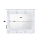 Avery - Accent Mirror - White Finish - Atlantic Fine Furniture Inc