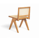 Chandigarh Dining Room Chairs With Natural Rattan (Set of 2)