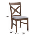 Ferris - Side Chair (Set of 2) - Brown