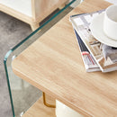 Modern 3 Layer Bedside Cabinet With Storage Function