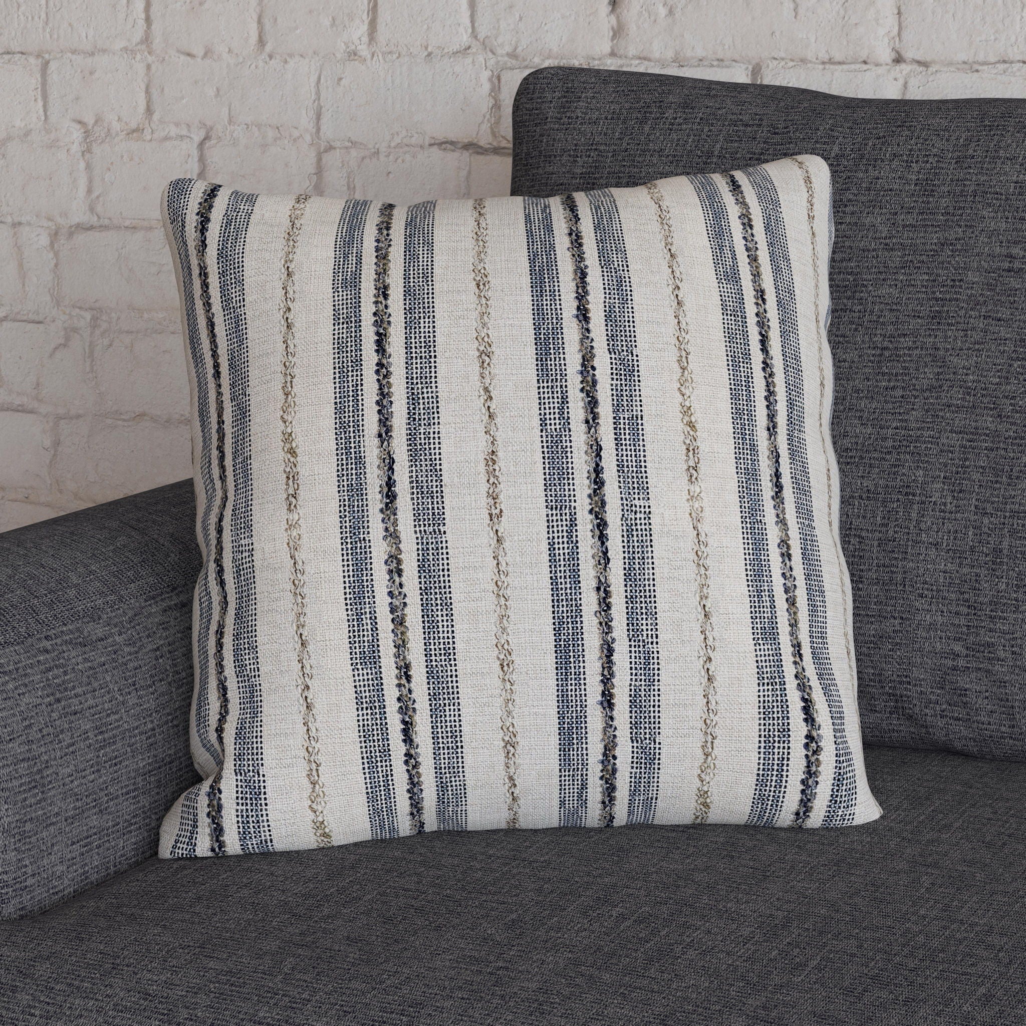 Florence - Fabric Stationary Extra Large Two-Cushion Sofa