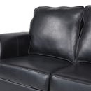 Contemporary 3 Seater Sofa With Nailhead Trim