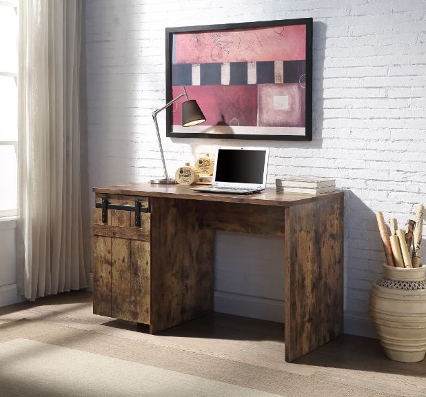 Bellarose - Writing Desk - Rustic Oak Finish