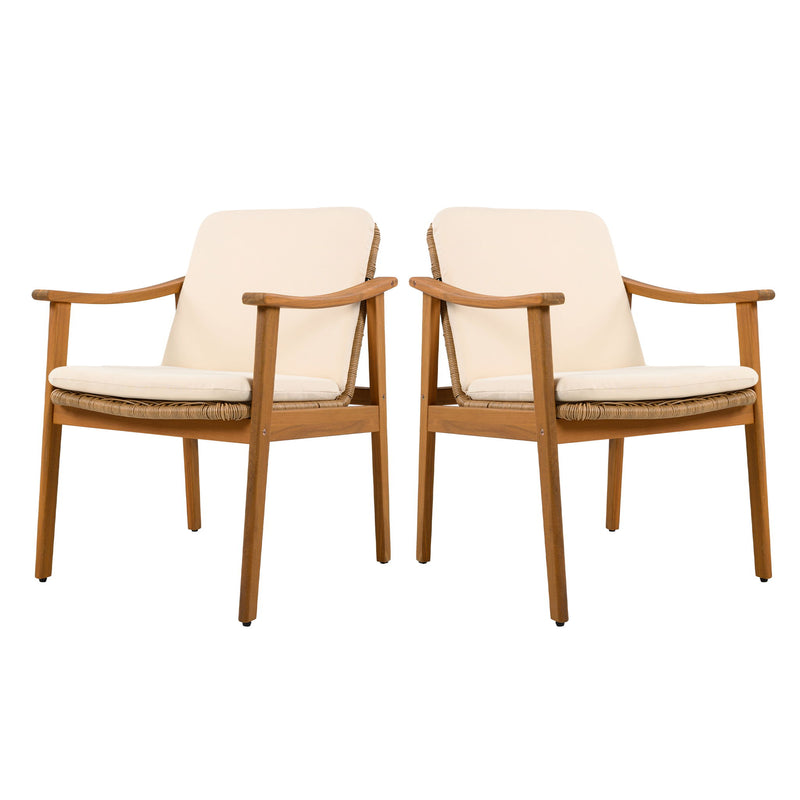 Outdoor Dining Chairs (Set of 2)