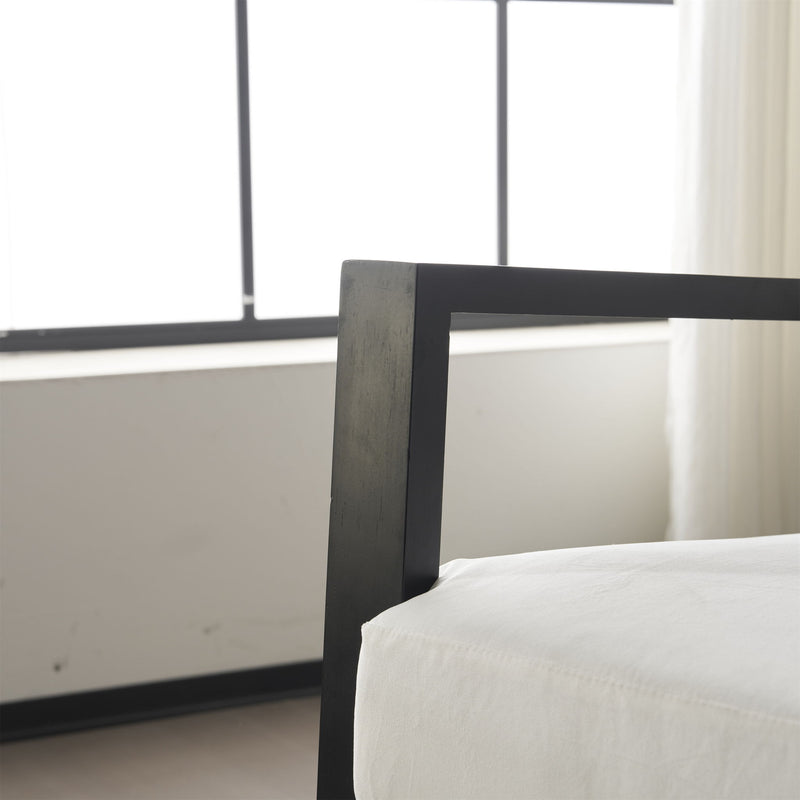 Modern Armchair With Solid Wood Frame