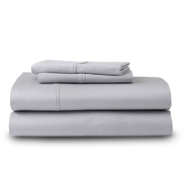 Sheet Set Luxurious Supima Cotton, Wrinkle Resistant, Breathable, With 2 Ghostgrip Band