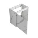 Modern Bathroom Vanity With Ceramic Basin, Wall Mounted Floating Sink Combo, Storage Cabinet