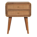 Close Knit 2 Drawer Nightstand - Oak