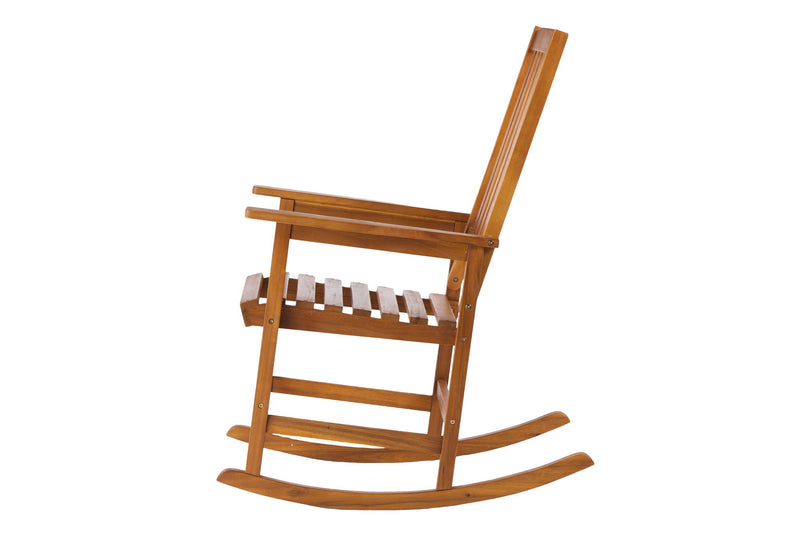 Acacia Indoor Rocking Chair, Outdoor Solid Patio Furniture