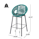 Ferrara - Outdoor Patio Barstool (Set of 2)