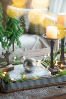 Christmas Ball Ornaments, Wood Decorative Hanging Ball Christmas Tree Ornaments For Holiday Party Decorations