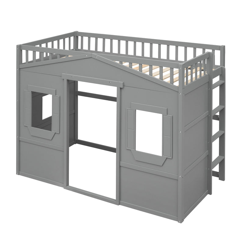 House Loft Bed With Ladder