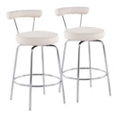 Rhonda - Contemporary Counter Stool (Set of 2)