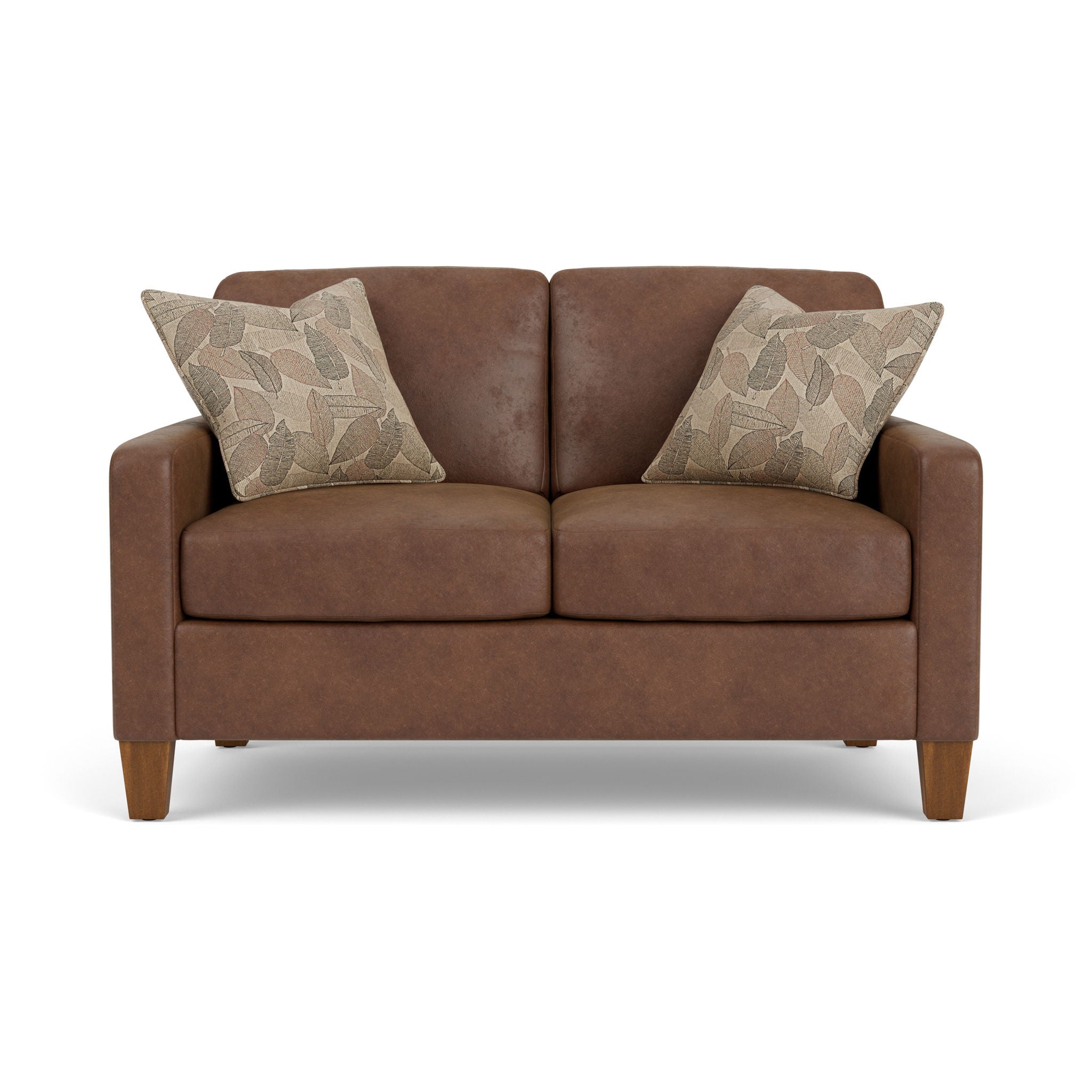 Moxy - Fabric Loveseat With Straight Track Arms