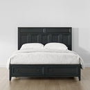 Storage Bed With Panel Headboard And Spacious Footboard Drawers