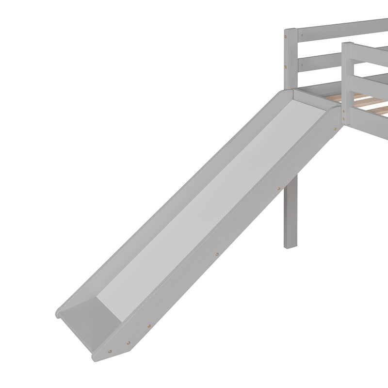 Loft Bed With Slide, Multifunctional Design
