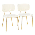 Bouton - Contemporary / Glam Chair (Set of 2)