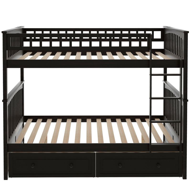 Bunk Bed With Drawers, Convertible Design