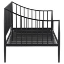 Newbury - Metal Twin Daybed Bed Frame - Matte Black