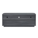 Modern Wavy TV Stand Rounded Sideboard With Storage Cabinet