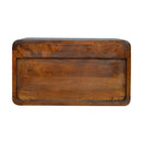 Curve Upper Slot Floating Nightstand